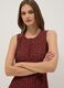 Red polka-dot pure viscose midi dress_2