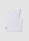 White stretch cotton tank top with asymmetric straps_1