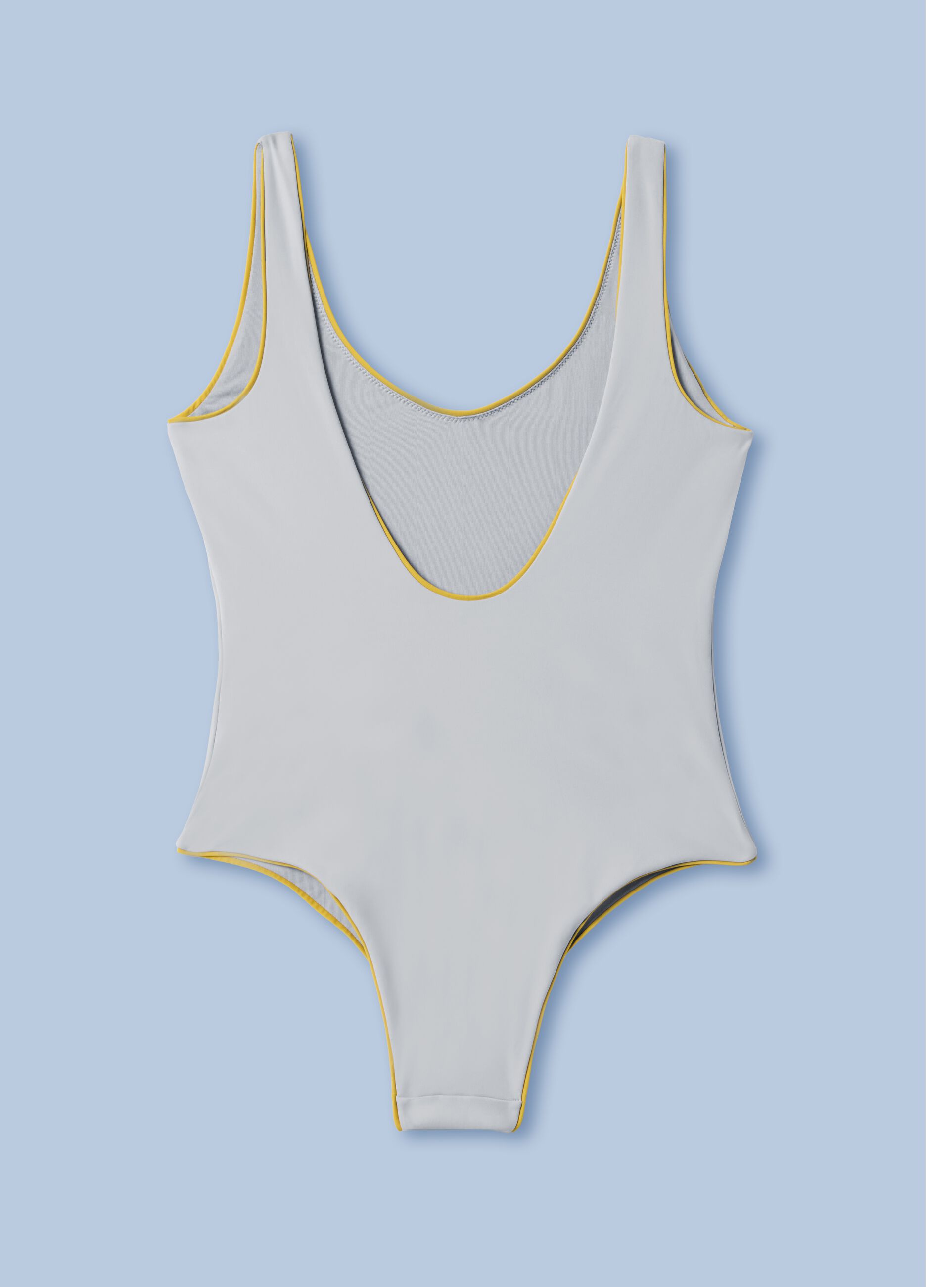 ALTAVIA SAILING grey one-piece swimsuit in stretch fabric