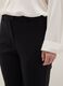 Black skinny viscose blend leggings_3
