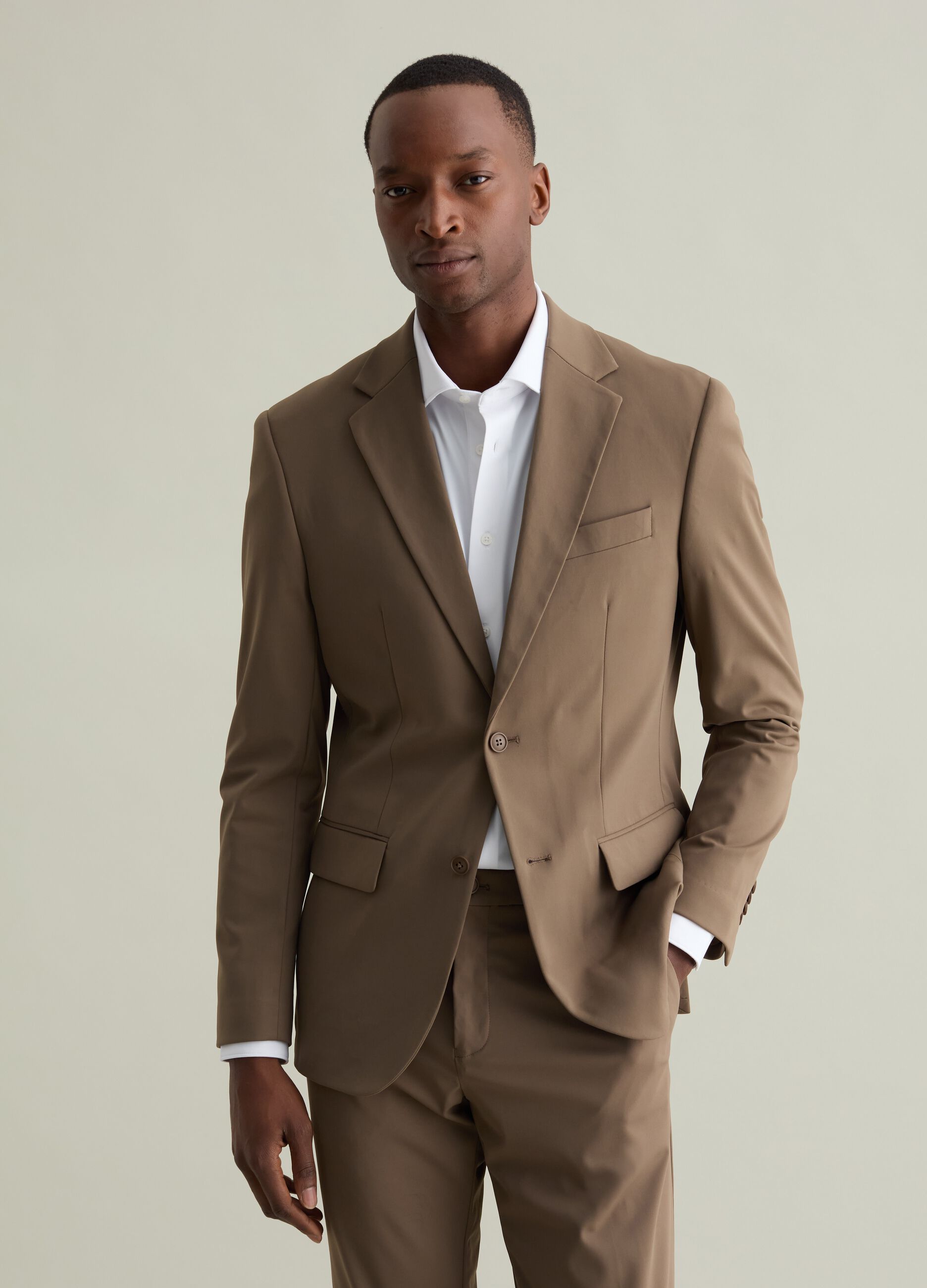 Blazer in technical fabric