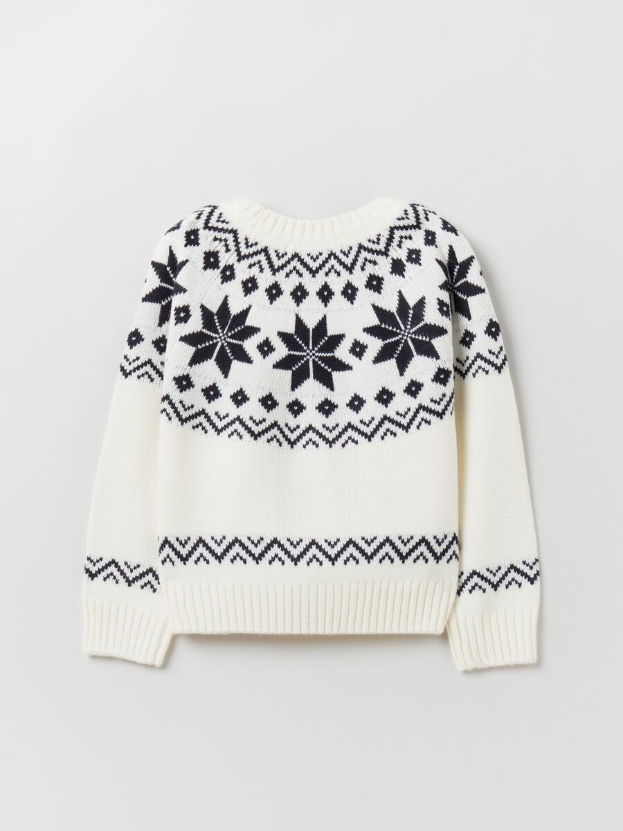 Pullover con disegno norvegese_1