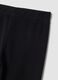 Leggings neri in cotone organico elasticizzato skinny fit per ragazza_2