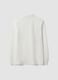 White long-sleeved organic cotton piqu&eacute; polo shirt, regular fit_1