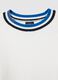 White sporty cotton blend sweater ALTAVIA COURT_5
