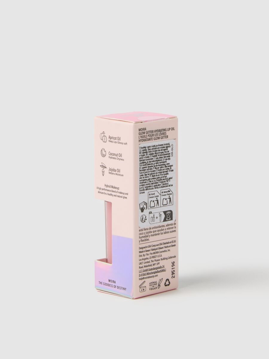 MOIRA GLOW GETTER HYDRATING OIL 009 BUBBLE PINK LIP OIL - Korean makeup_1