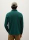 Green pure cotton polo regular fit_3