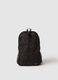 Black sporty backpack with adjustable straps_0
