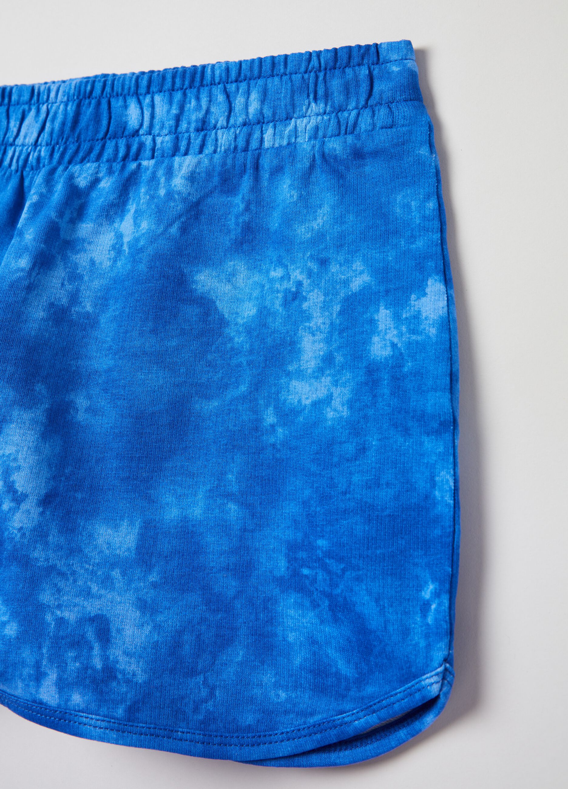 Shorts in French Terry Tie Dye_2
