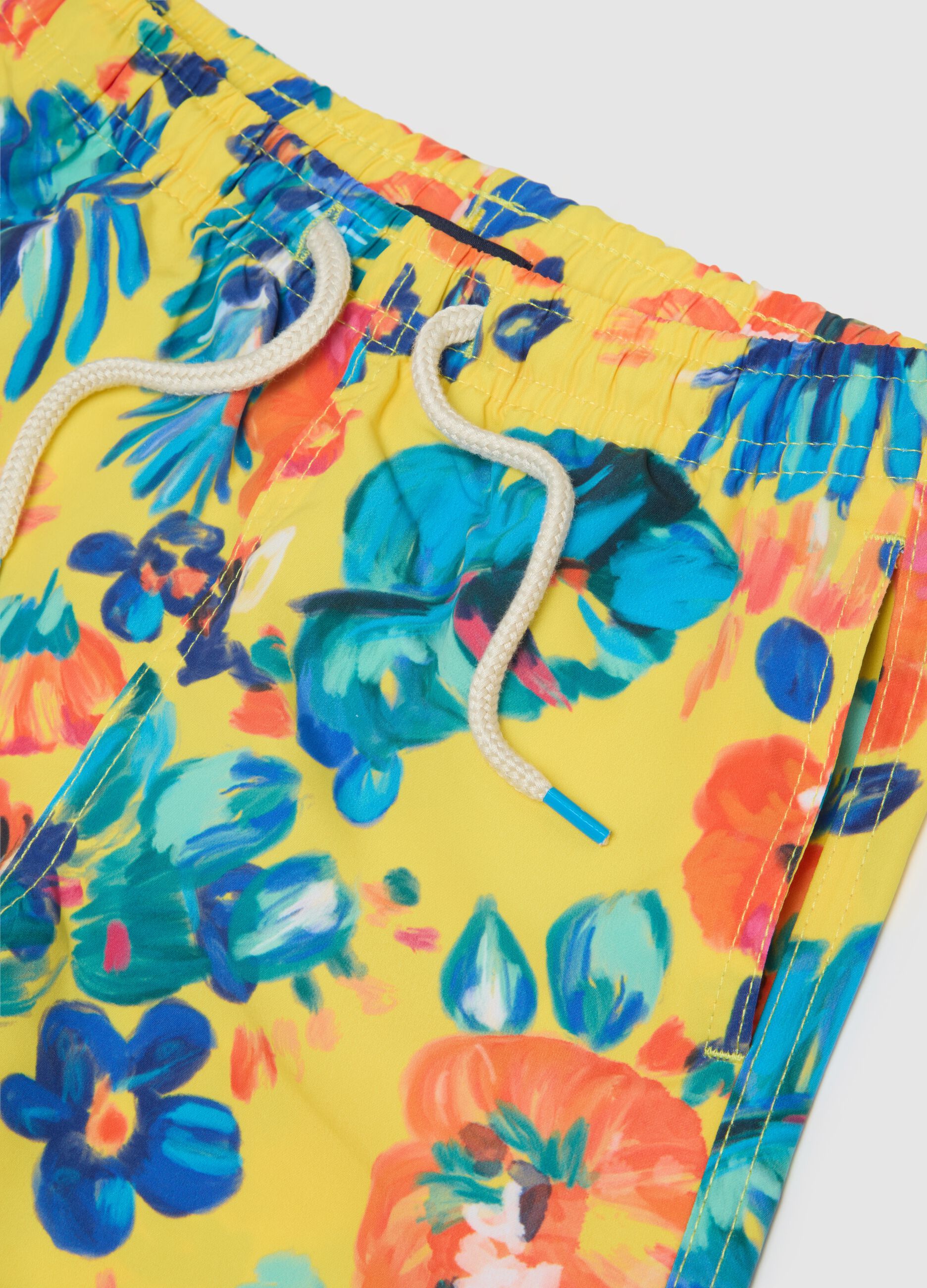 Costume da bagno da bambino in tessuto multicolor regular fit