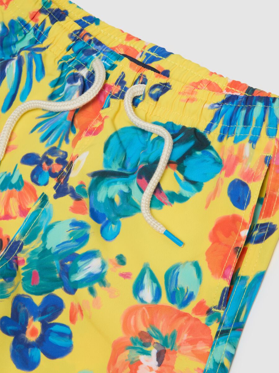 Children's multicolour regular fit swimsuit_3