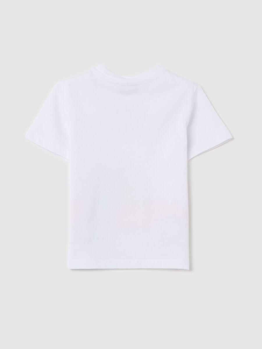 Cotton T-shirt with print_1