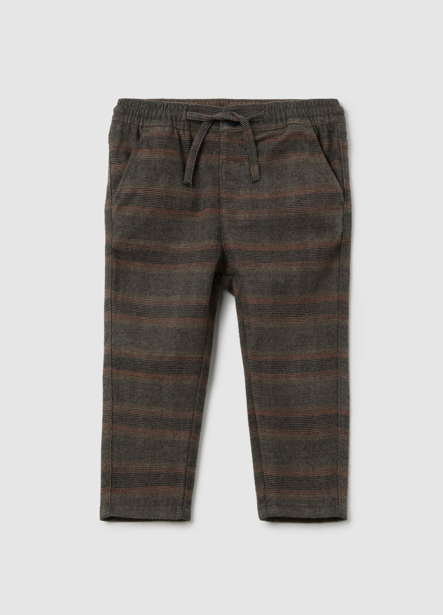 Pantaloni da neonato a righe regular fit