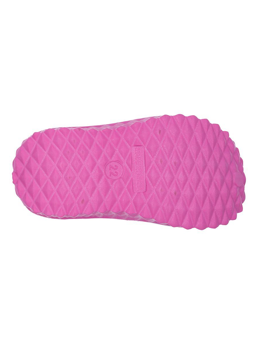 Sandali rosa da bambina con applicazione a cuore_2