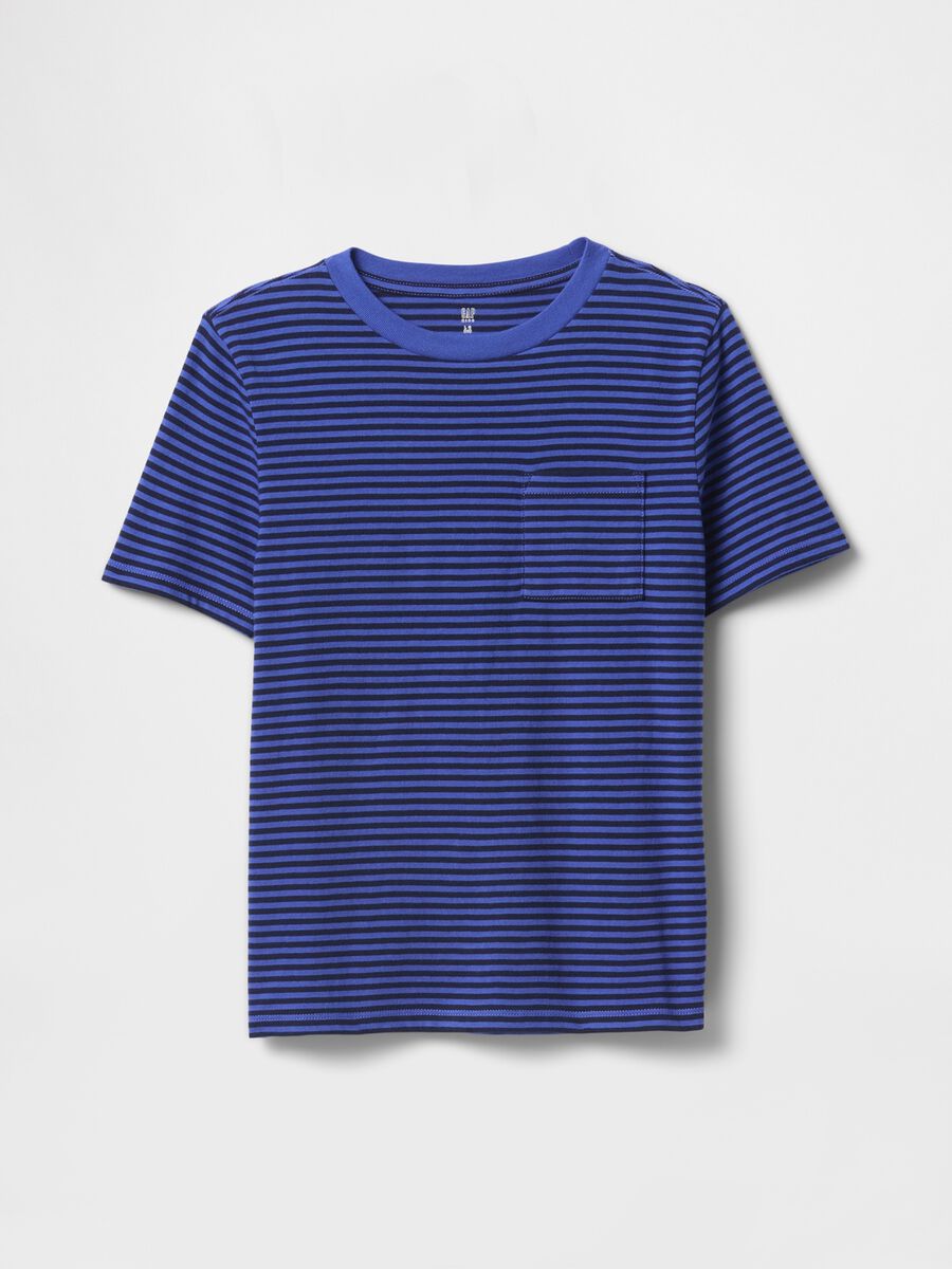 Children's Blue Striped T-shirt_2