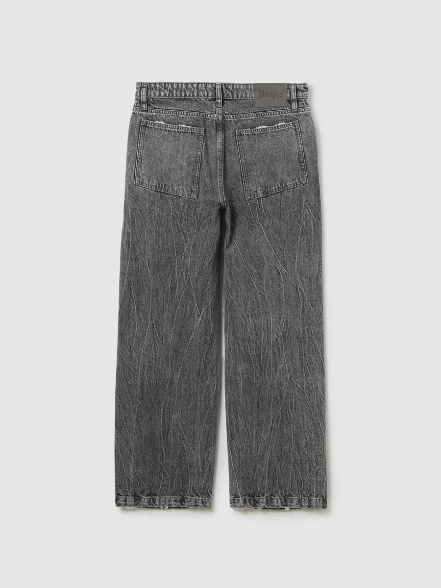 Bootcut Denim Washed Grey_6