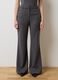 Grey Flare Trousers_1