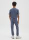 Boys' blue jogger trousers in pure cotton with regular fit_2