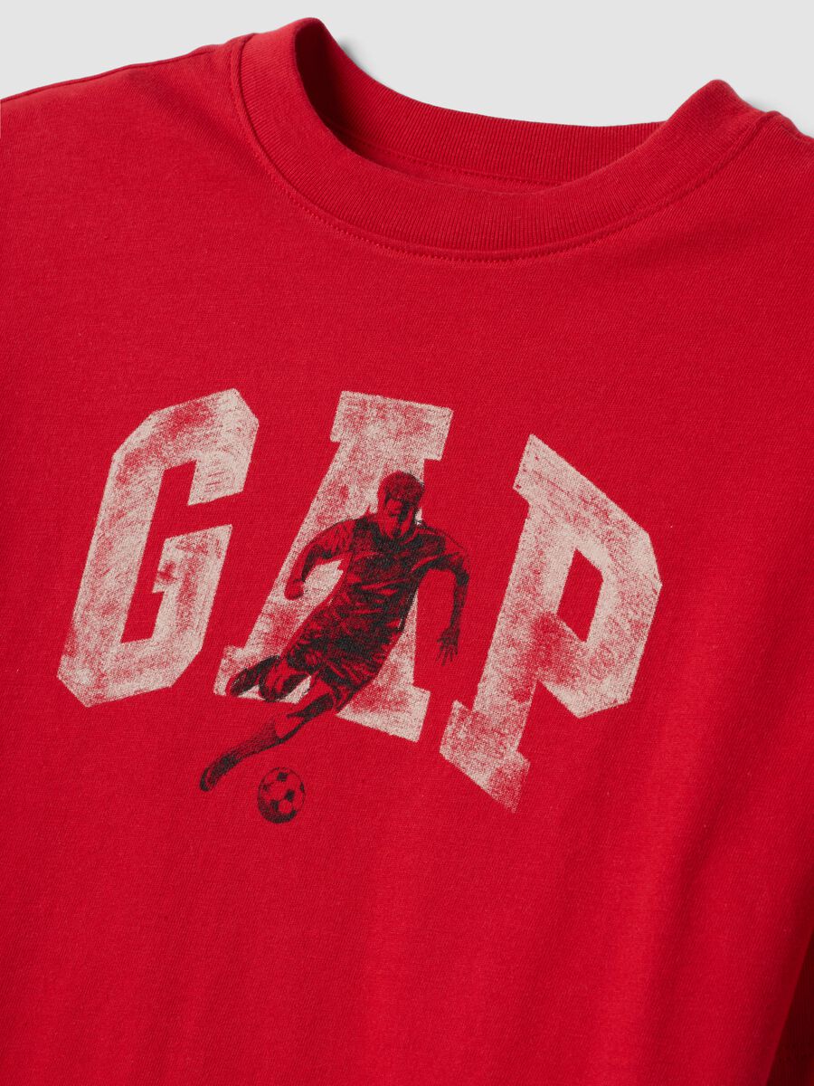 GAP logo pure cotton short-sleeve T-shirt_2