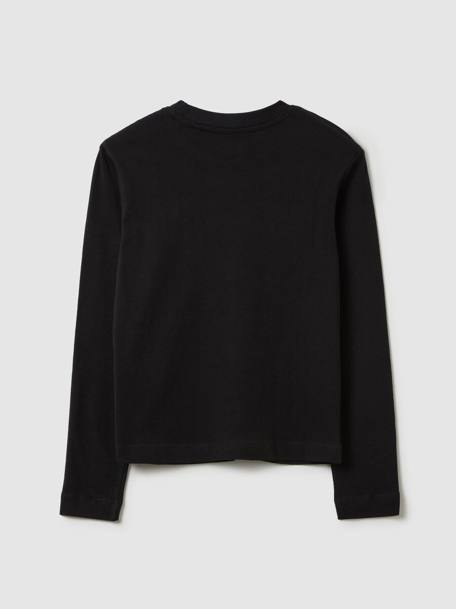Long-sleeved T-shirt in cotton_4