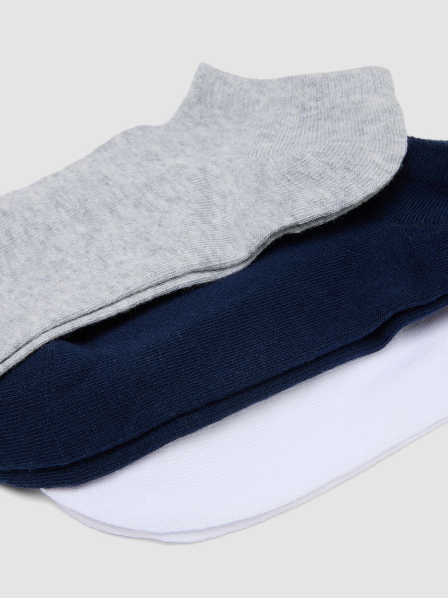 Seven-pack of multicolour organic cotton ankle socks_1