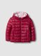 Giubbotto Ultralight reversibile rosa imbottito con cappuccio per bambina_1