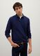 Pure Cotton Blue Polo Regular Fit_2