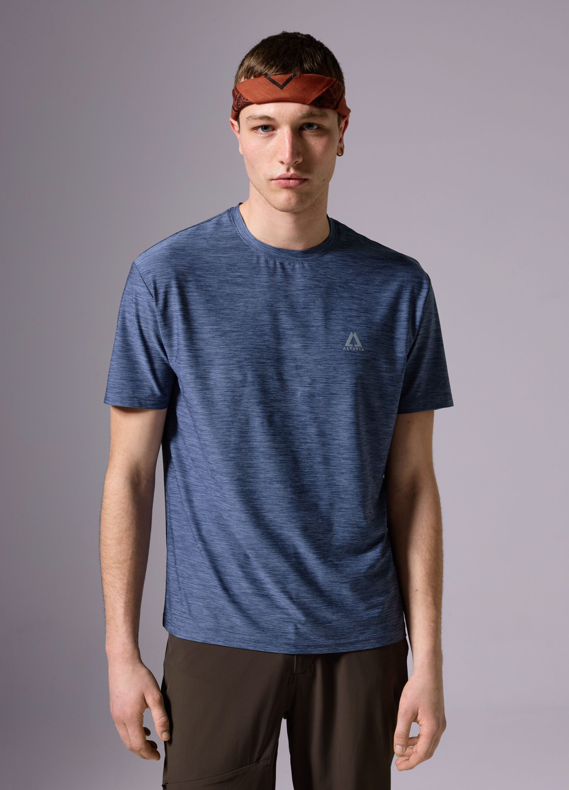 ALTAVIA WITH DEBORAH COMPAGNONI T-shirt in technical fabric
