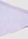 Purple stretch cotton briefs for girls, regular fit_3