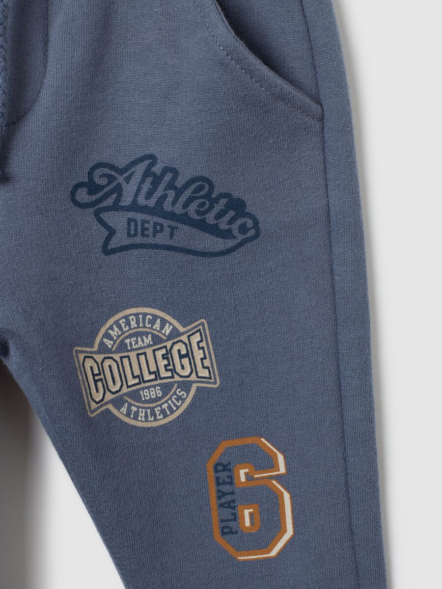 Children's Blue Cotton Trousers_3