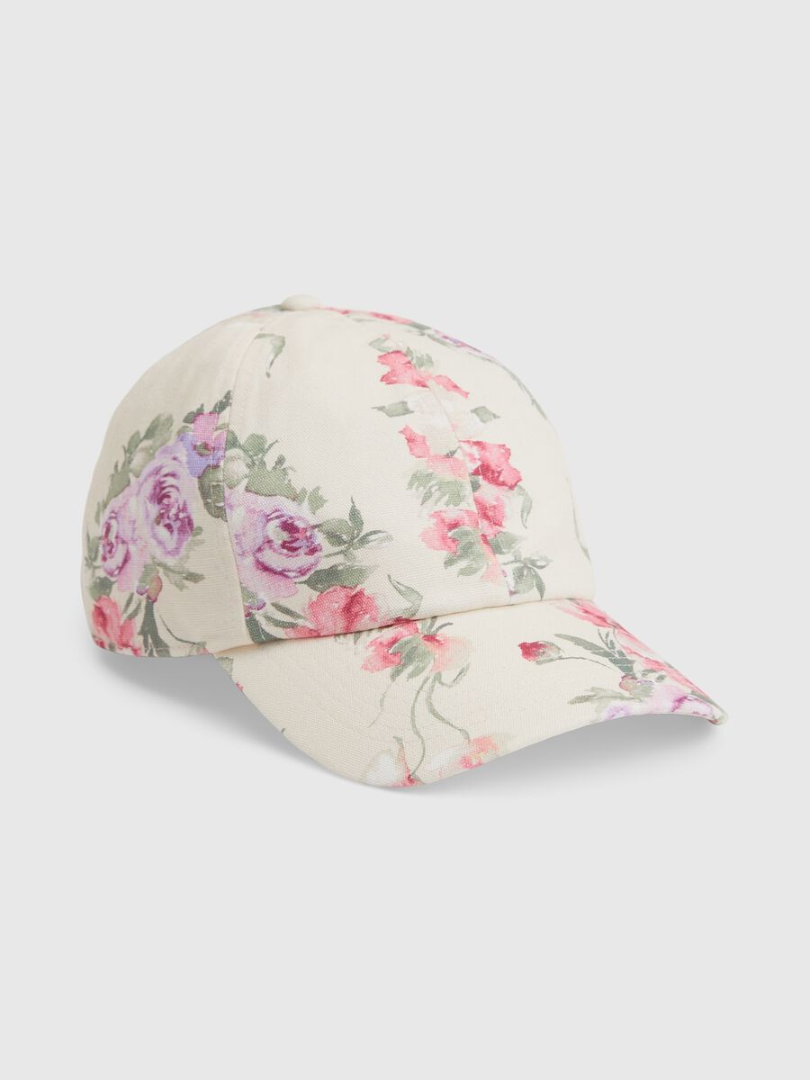 Berretto da baseball floreale LoveShackFancy_0