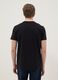 Black pure cotton regular fit T-shirt with Super Mario print_1