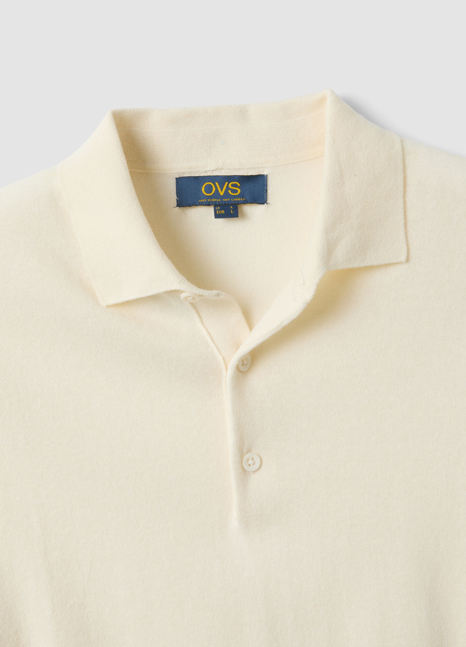 White pure cotton regular fit polo