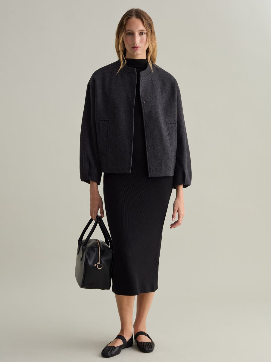 Bomber in panno Contemporary_1