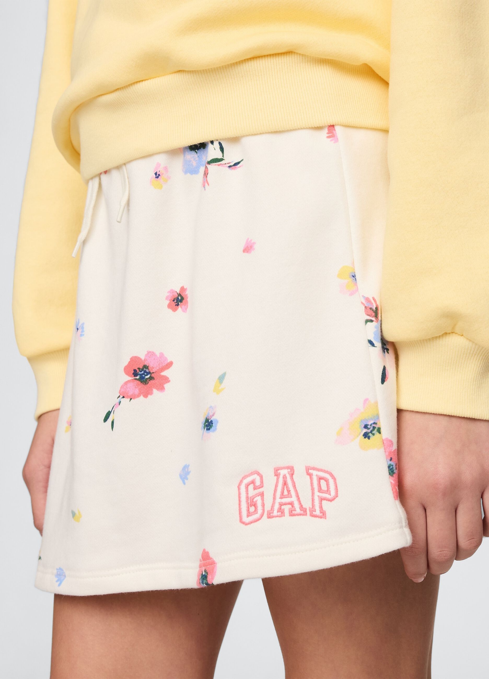 Floral Print Short Skirt GAP Kids