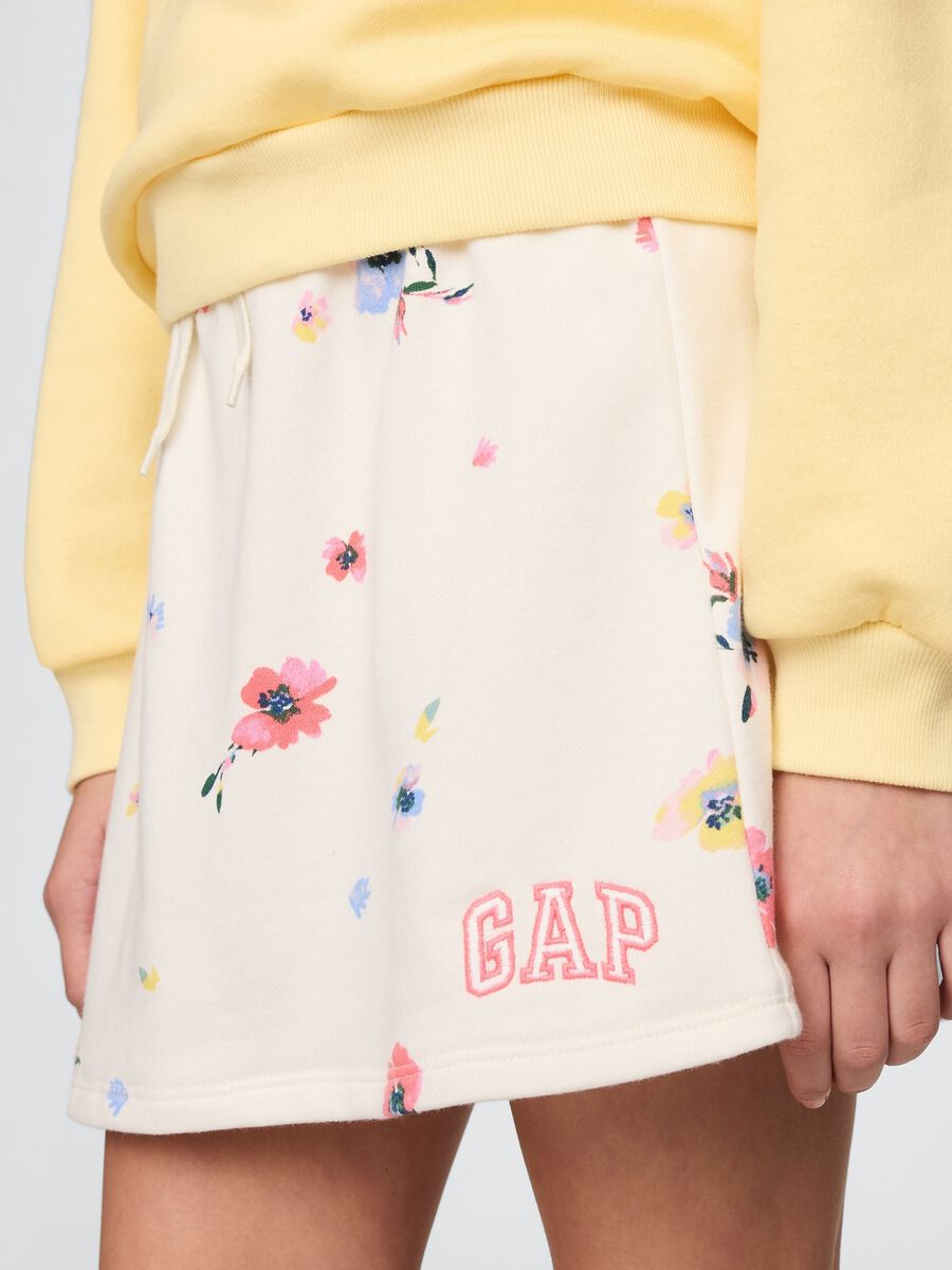 Floral Print Short Skirt GAP Kids_2