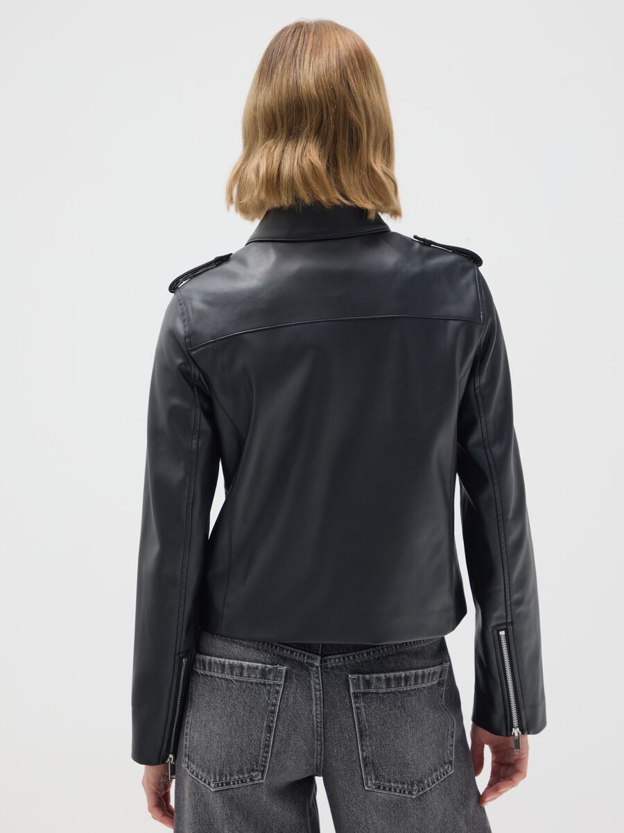 Giacca nera regular fit_2