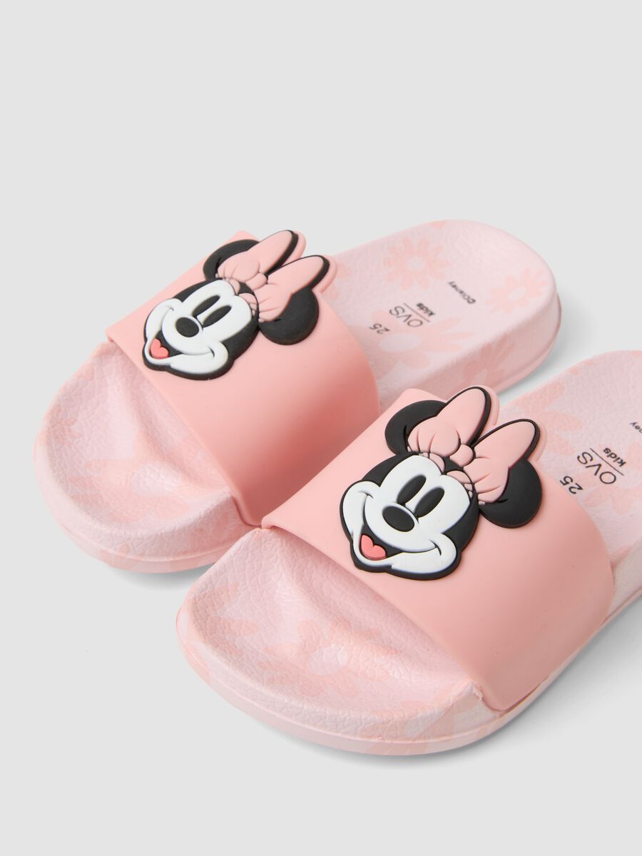 Pink sandals with decorative applique_1