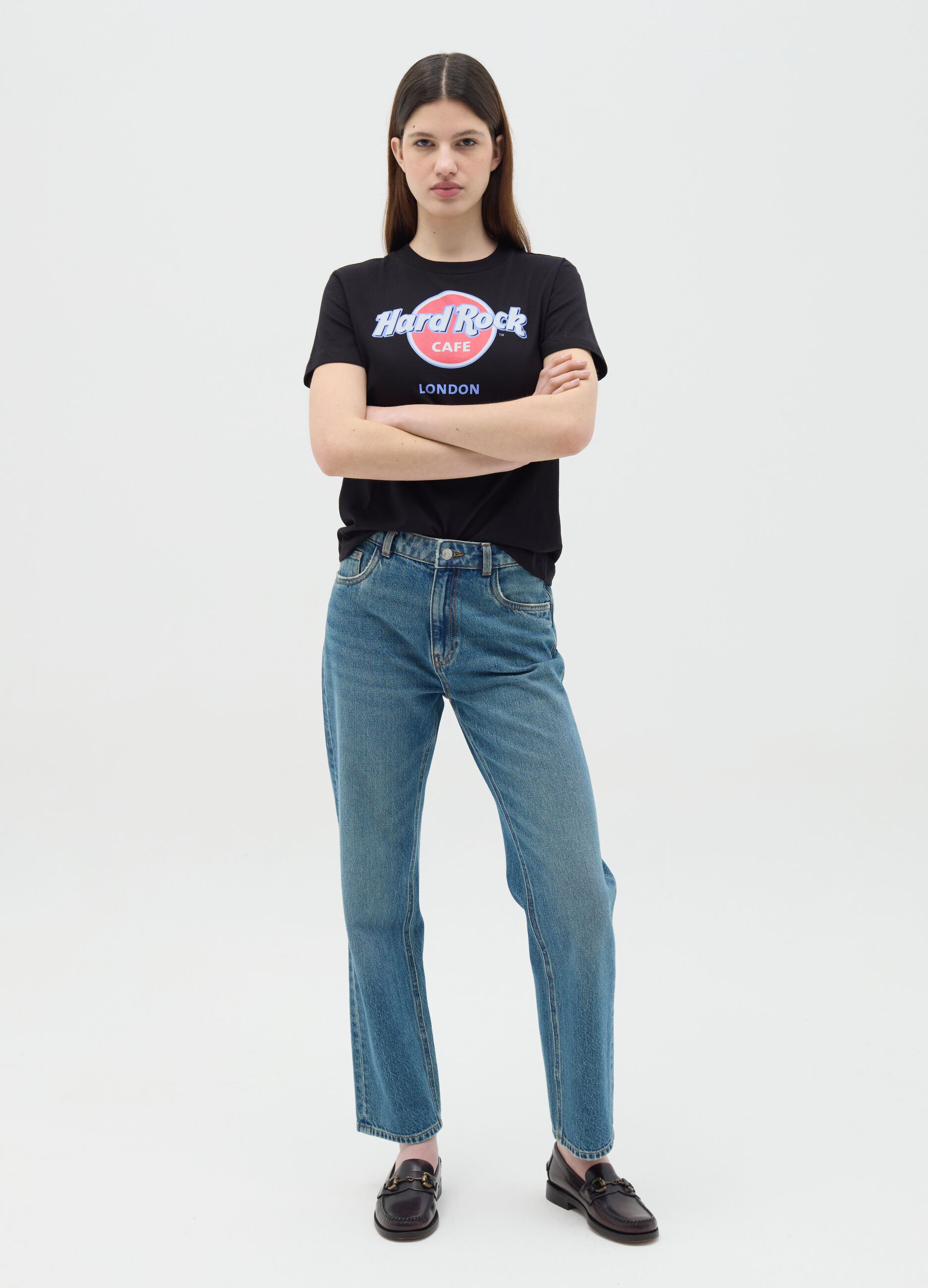 T-shirt with Hard Rock Cafè London print