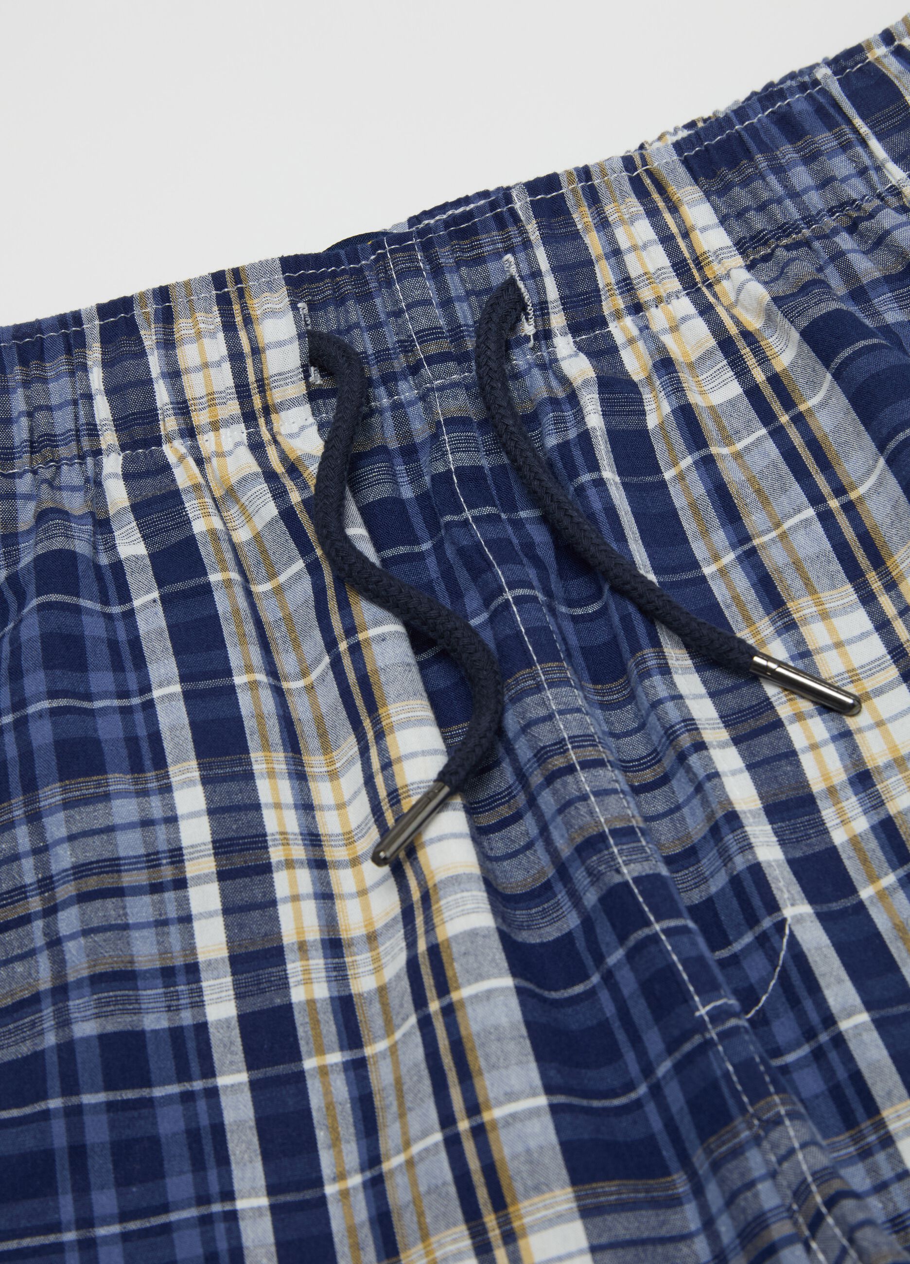 Shorts pigiama in cotone fantasia