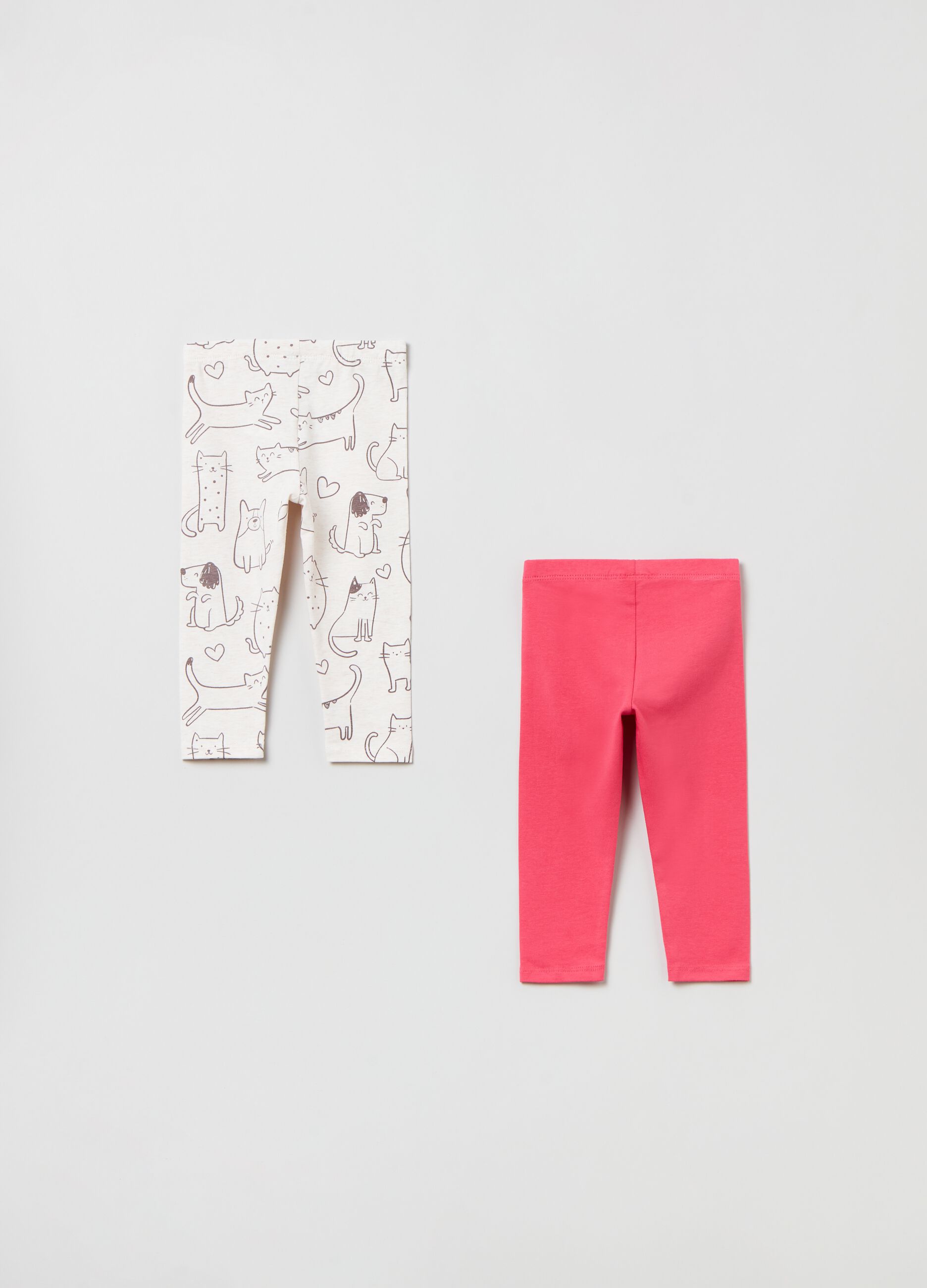 Bipack leggings in cotone stretch_1