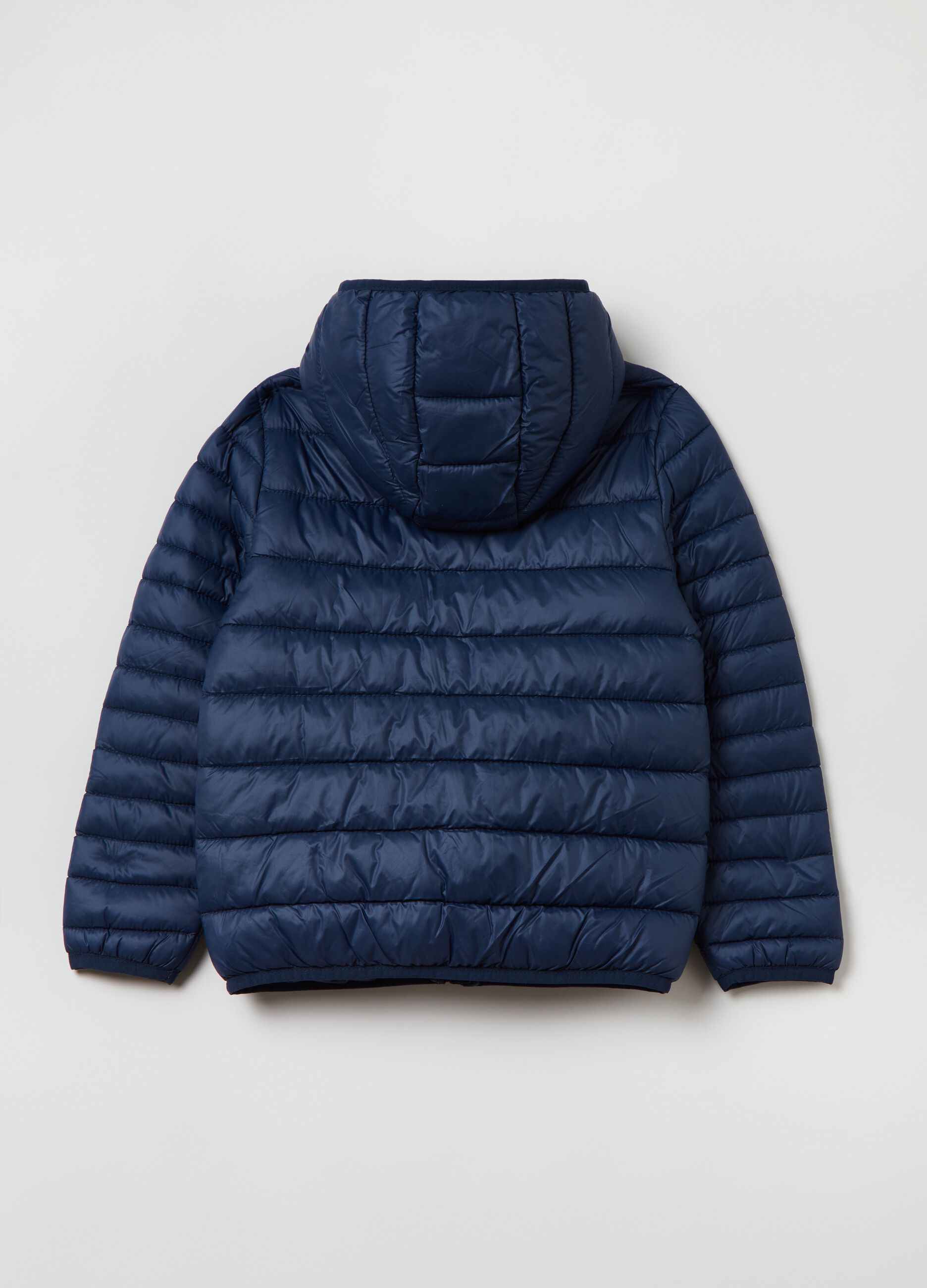 Piumino ultralight con cappuccio