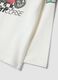 T-shirt bianca in cotone elasticizzato con stampa Ducati per bambino_3