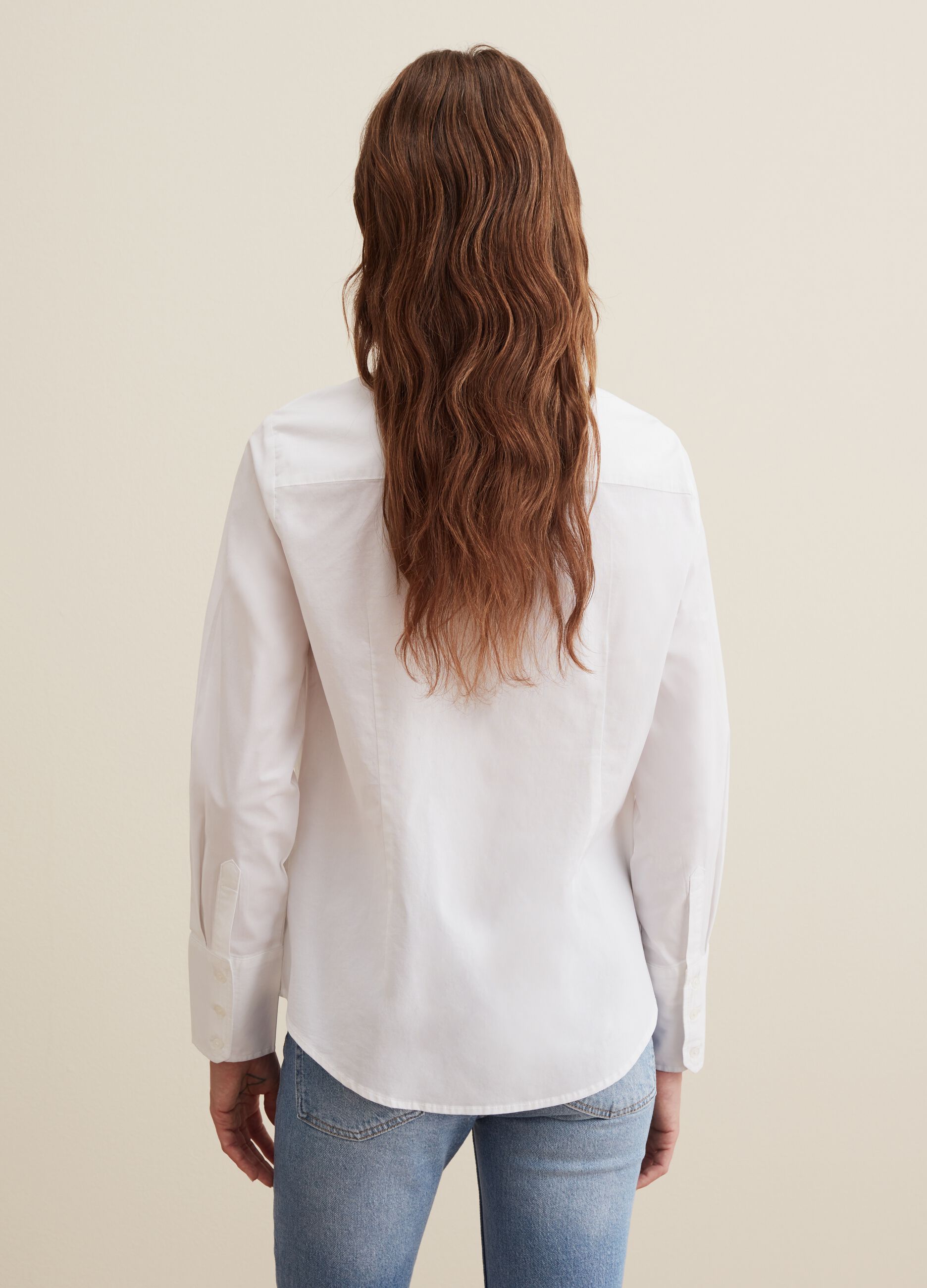 Camicia slim fit in cotone stretch_2