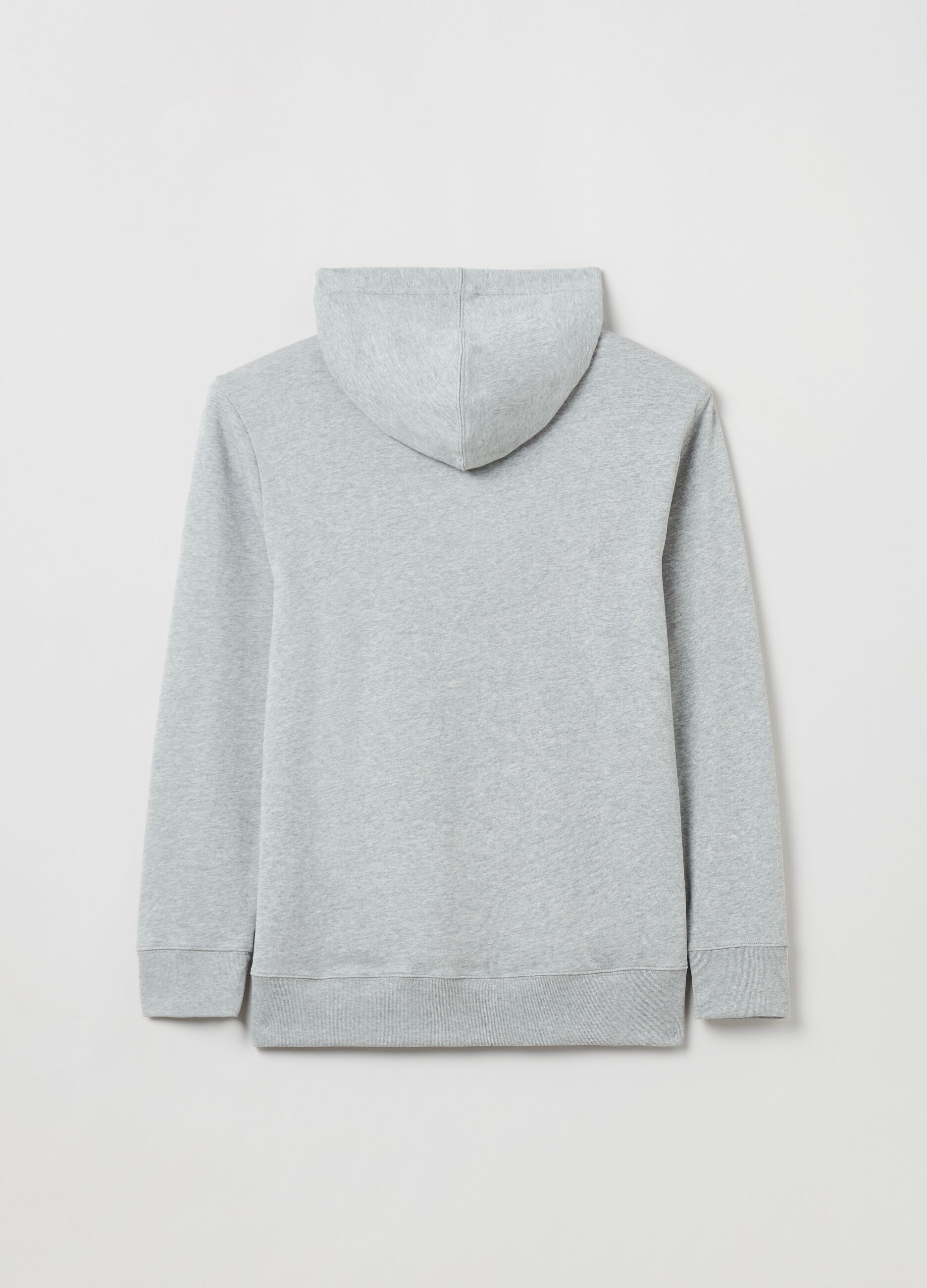 Hoodie with embroidered logo