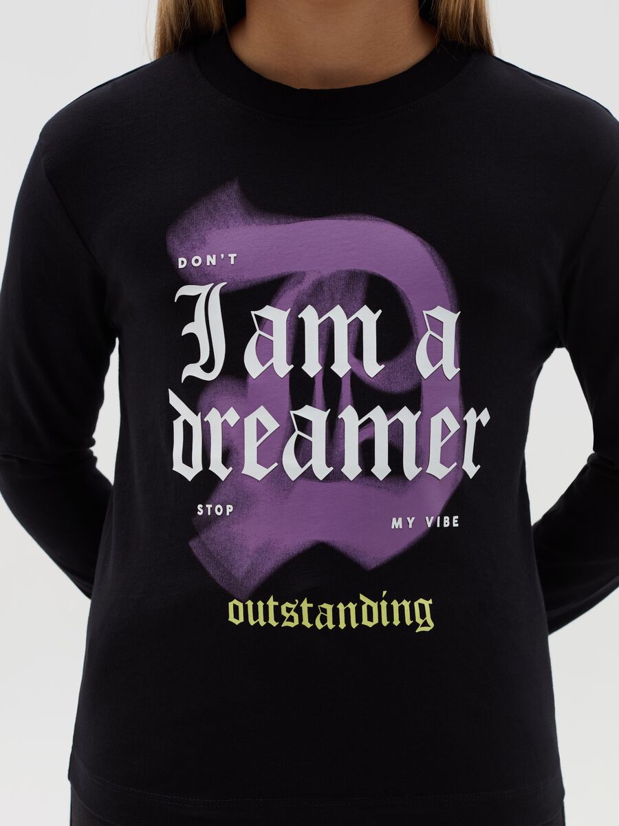 Long-sleeved T-shirt with print_1