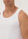 Three-pack of white organic cotton vests_2