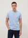 Sky blue pure cotton T-shirt_2