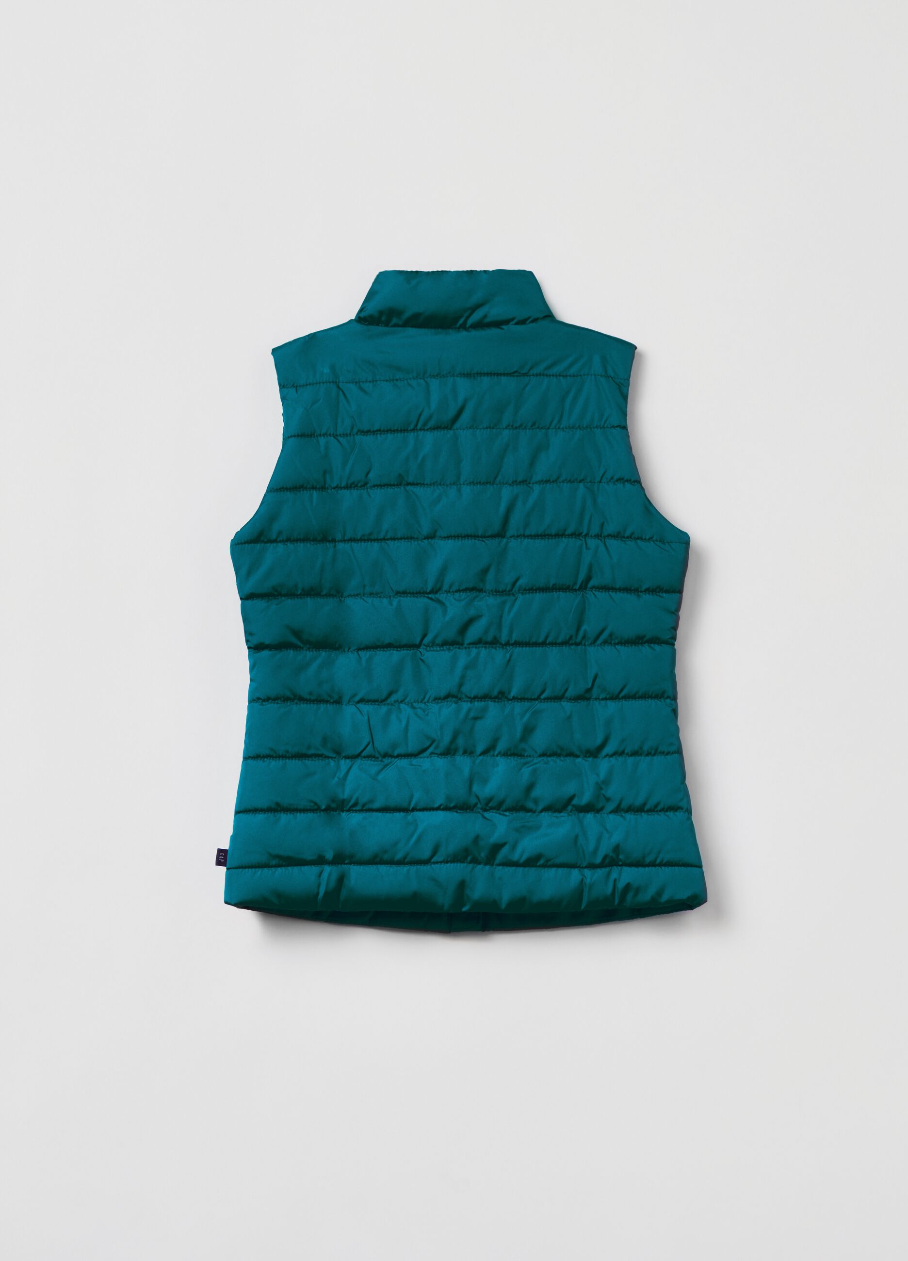 Quilted full-zip gilet