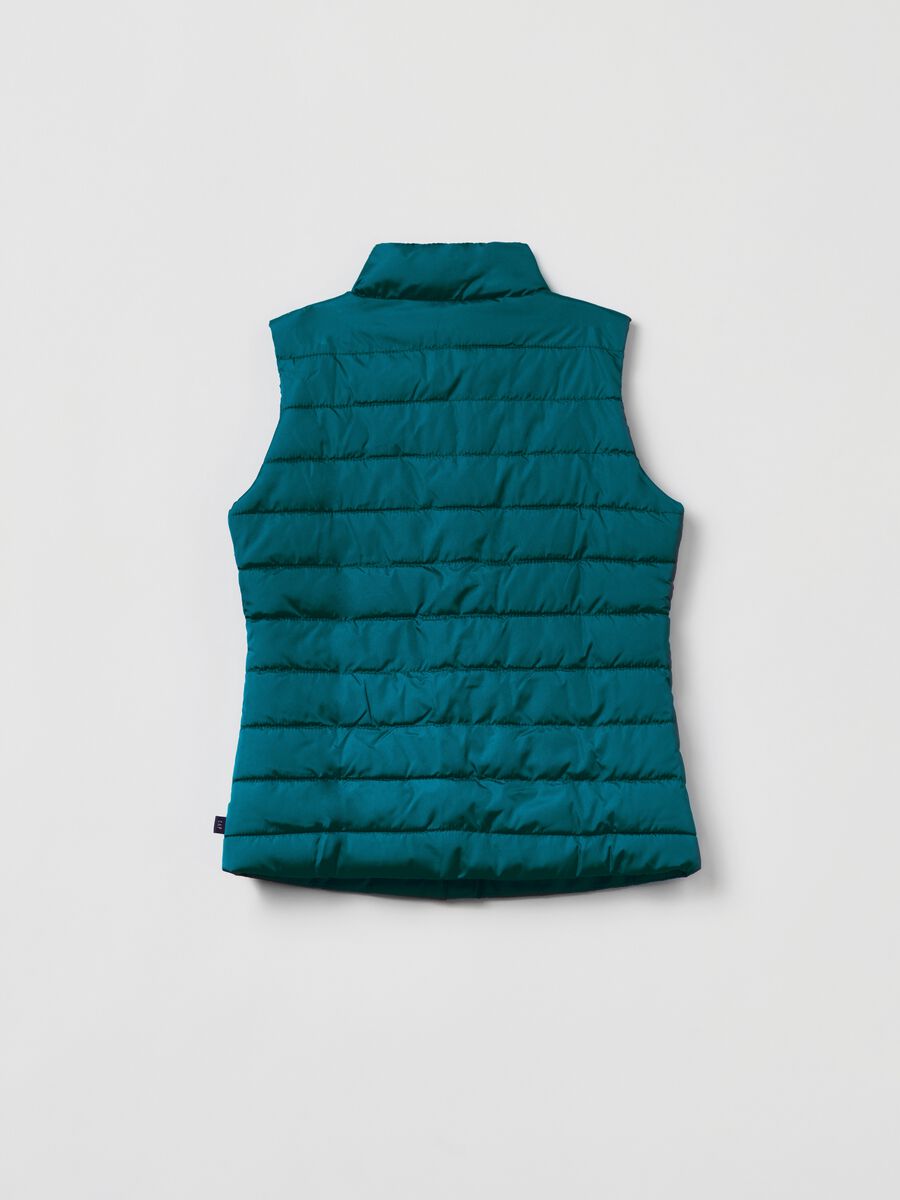 Quilted full-zip gilet_1